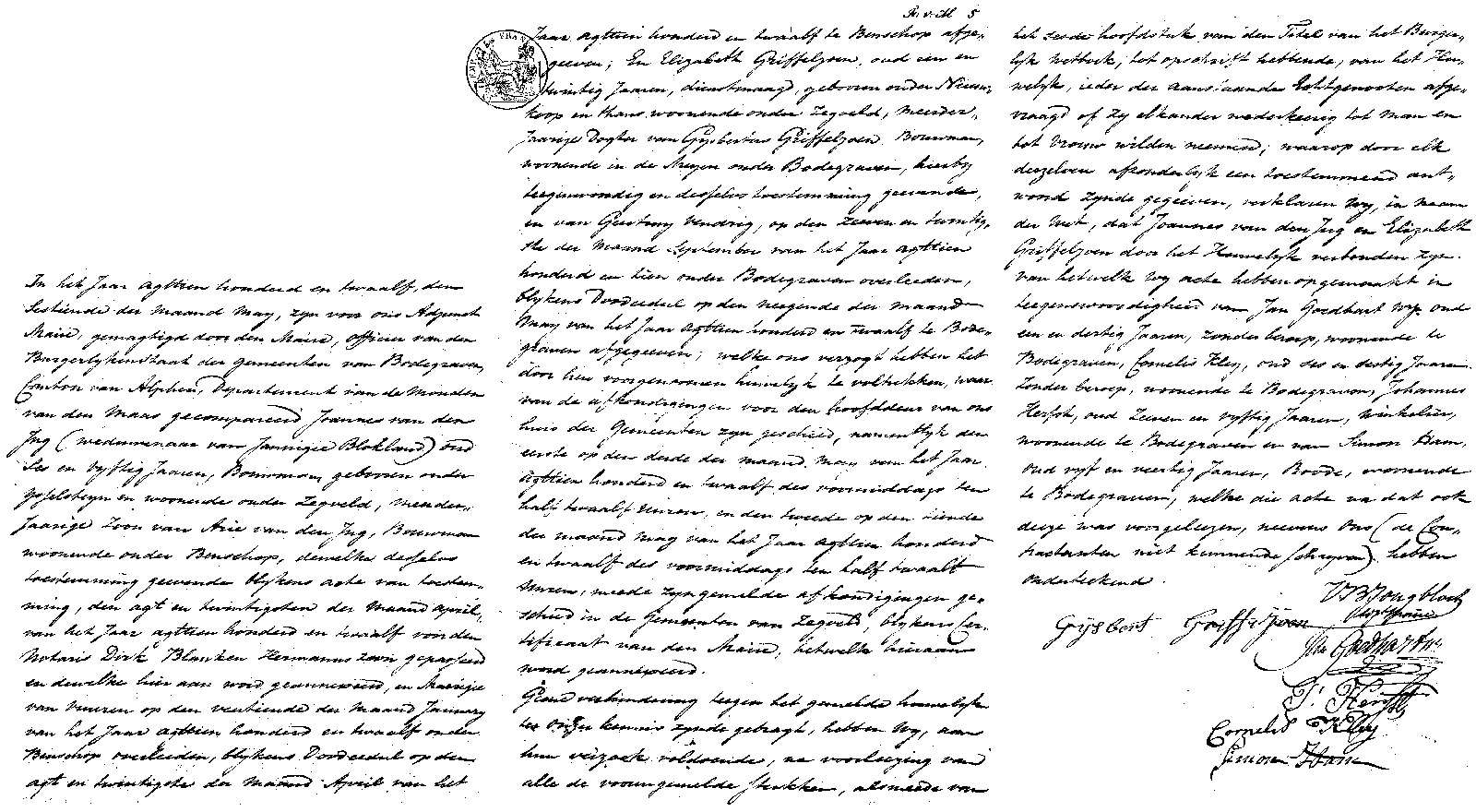 18120516 huw akte Joannes vd Ing - Elizabeth Griffioen